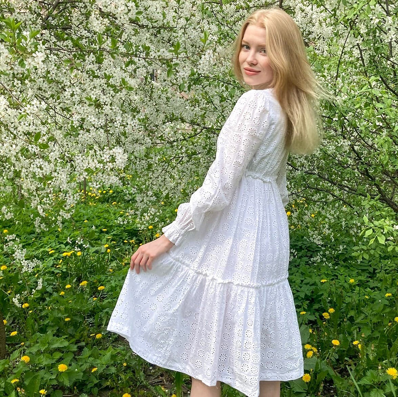 Черемуховое платье от MariykaS