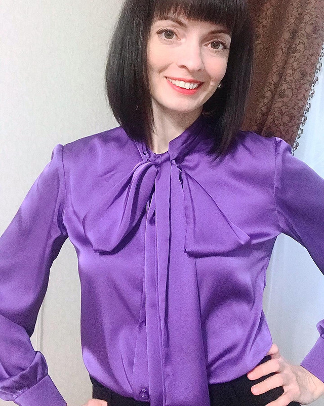 Блуза с бантом от Наталия2505