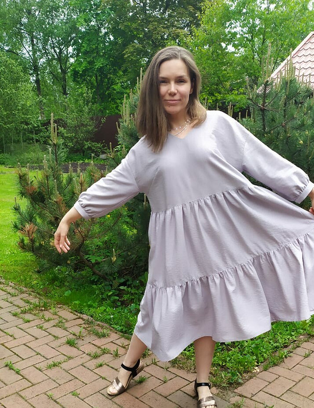 Свободное платье из туники 5/2020 от OlgaSitnikova
