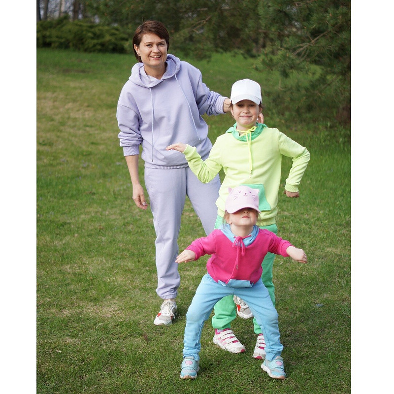 Спортивные костюмы для всей семьи / olgapoluektova_style / 04.05.2021 / Фотофорум на BurdaStyle.ru