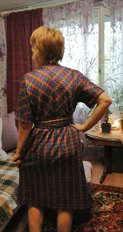 Платье из трикотажа от Kuleshova