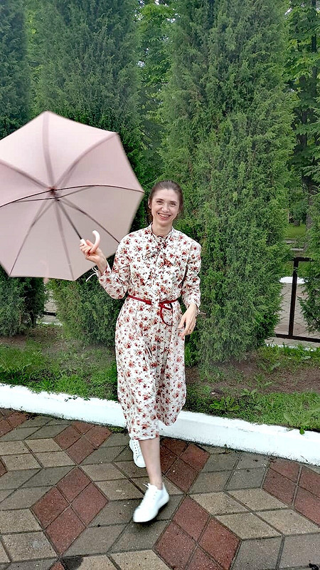 Платье Летний дождь от galyamirra