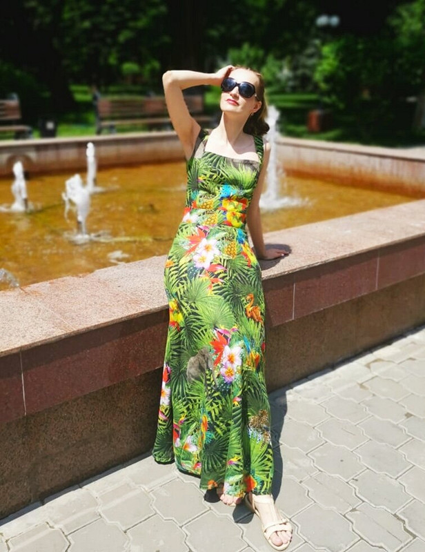 Платье «Джунгли» от kisulka83