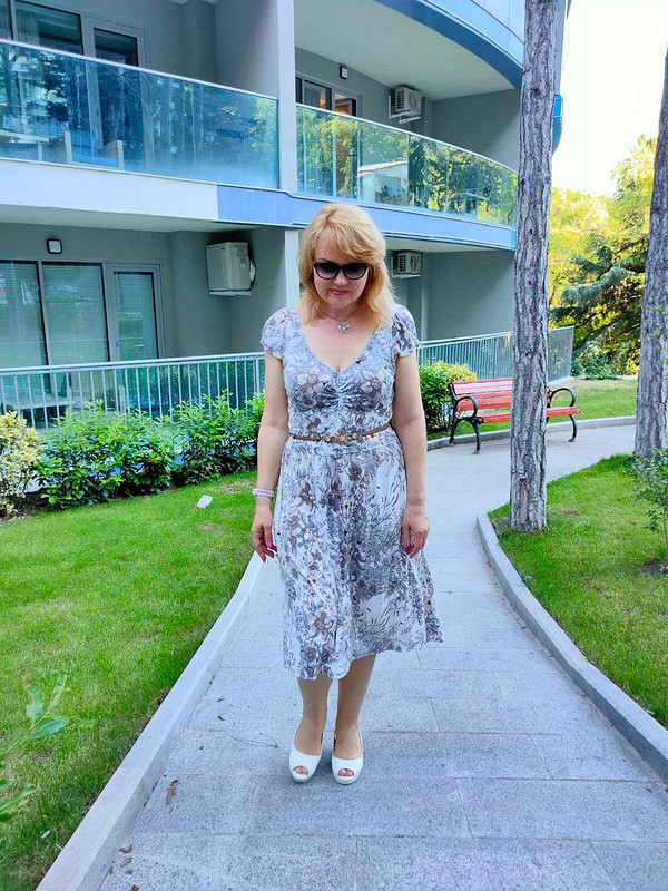 Трикотажное платье для лета от Татьяна Славинская