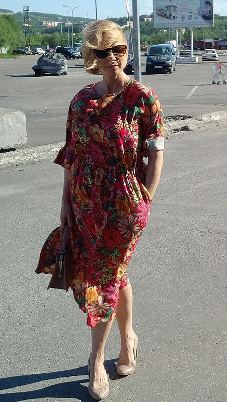 «Колхозное» платье)) от SvetlanaNaumova