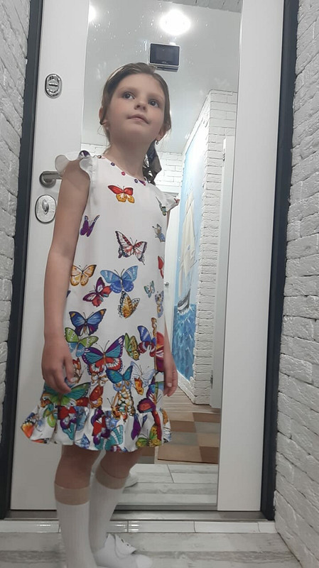 Платье в бабочках от I-ri-na