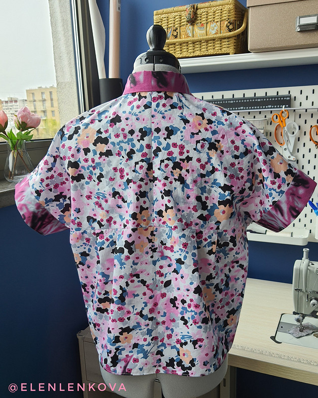 Блузка из 70 см ткани от Елена Ленкова