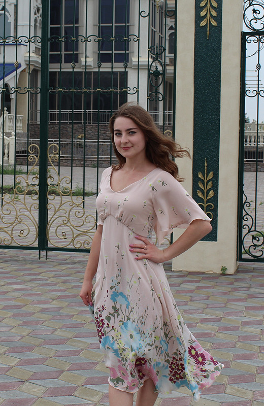 Воздушное цветочное платье от YAnastasiya