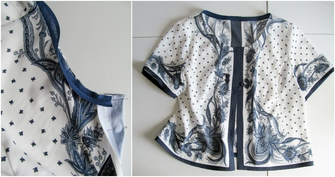 Как сшить детскую блузку из крепдешина | Интернет магазин Текстиль Контакт