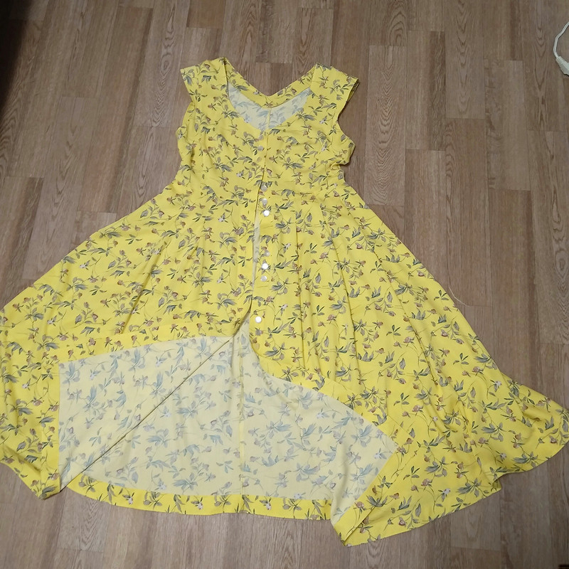 Платье «лимонная Грета» от IrinaР1973