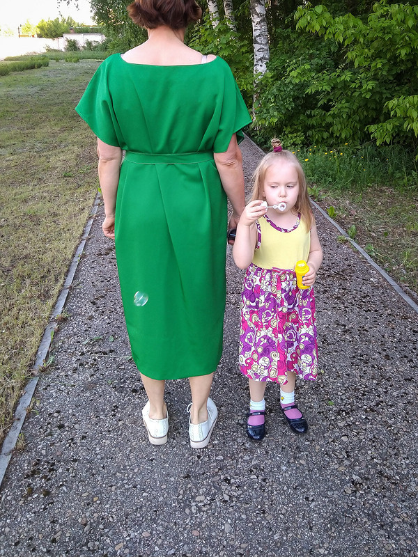 Платье для летних прогулок «Сочный зелёный» от Clean_Silence