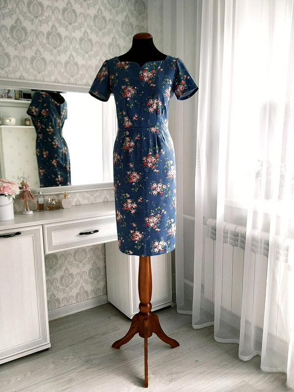 Платье из сатина от Dream.Dress.tlt