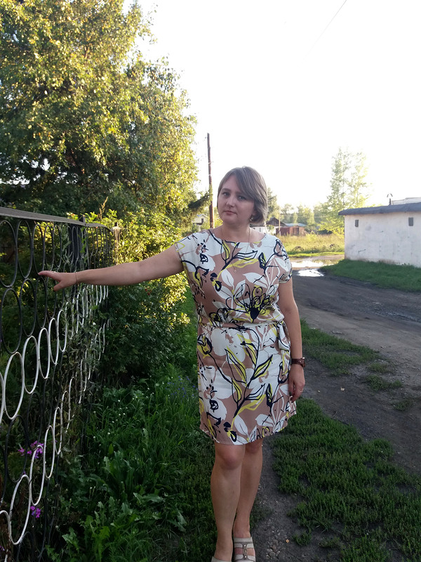Первое платье после долгого перерыва от Solnyshko