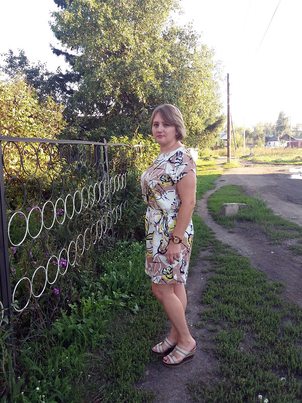 Первое платье после долгого перерыва от Solnyshko