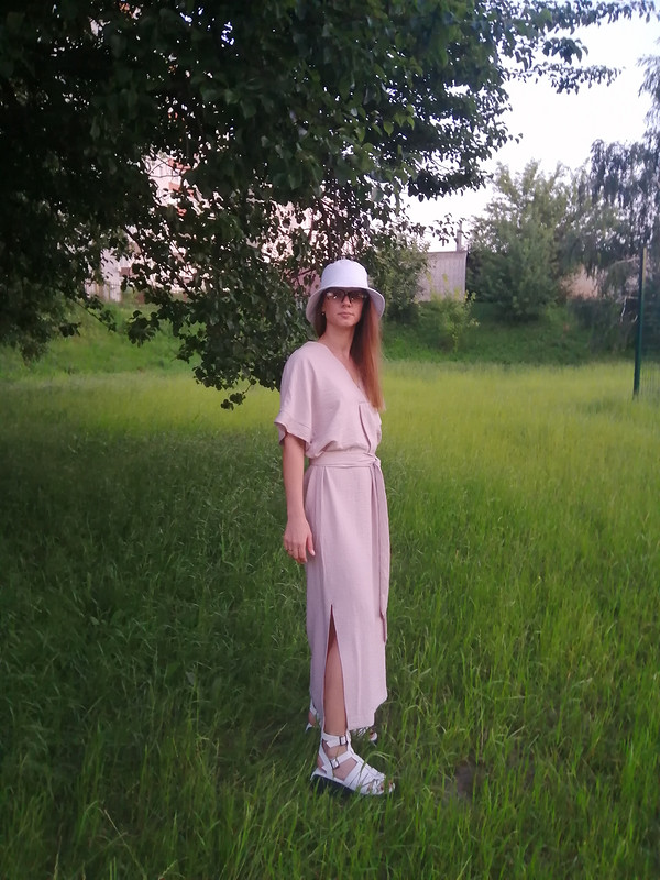 Платье - очень оверсайз, как я люблю от SvetlanaPoletaeva