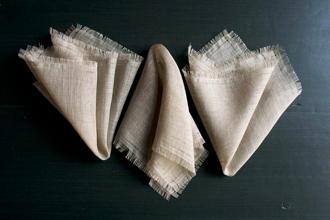 Текстильные изделия своими руками или пошив тканевых салфеток