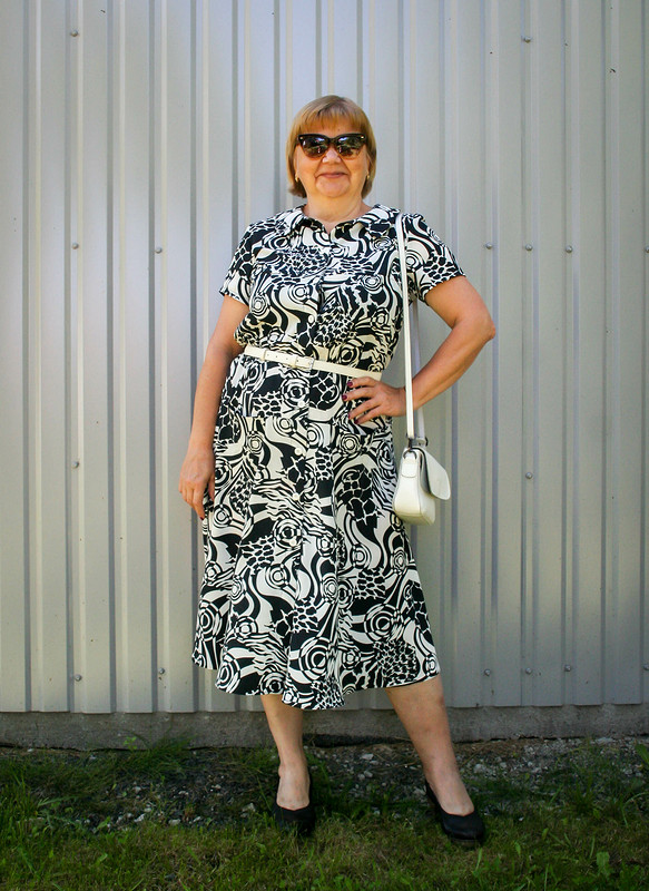 И снова платье-рубашка - вариант для жаркого лета... от Елена  arvovna