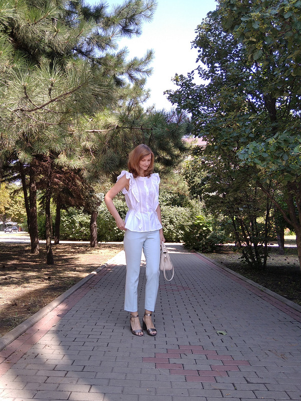 Блуза с рюшами от ulya28051983
