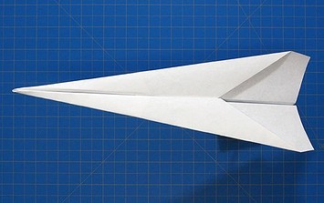 Как сделать самолёт из бумаги который далеко летит