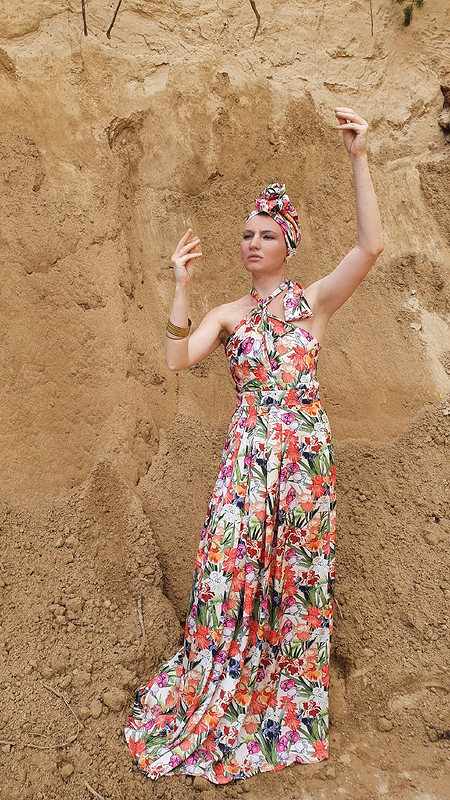 Платье «Царица Египта» от Олеся Новик