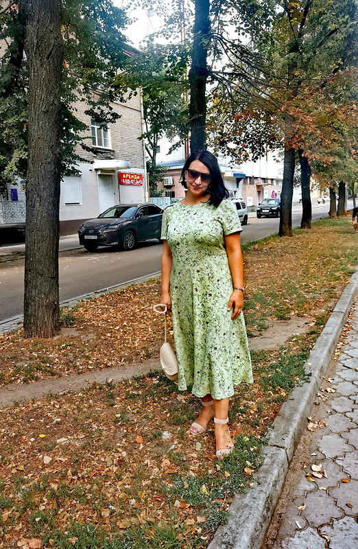 Платье «Лето фисташкового цвета» от Olga553