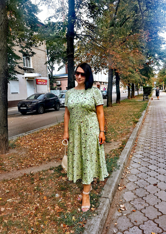 Платье «Лето фисташкового цвета» от Olga553
