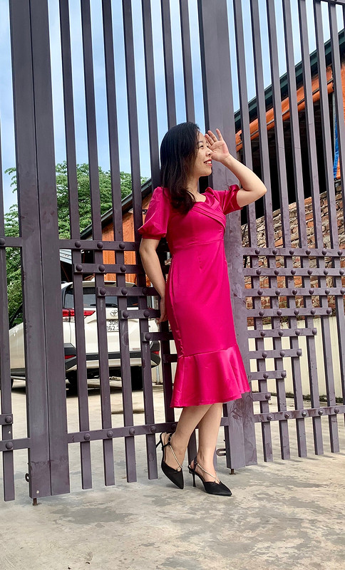Платье «Pinky lady» от Binh Ngo