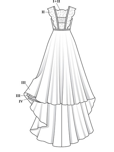 Свадебное платье от венской марки Elfenkleid