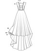 Свадебное платье от венской марки Elfenkleid №122 — выкройка из Burda 3/2020