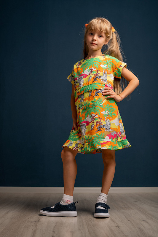 Детская коллекция 2021. Платье Доктор Айболит от Veta