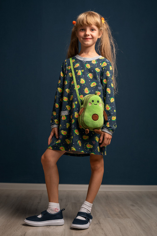Детская коллекция 2021. Платье Авокадомания от Veta