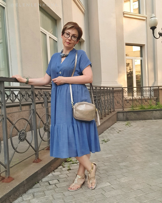 Платье «ретро-лиф + ярусы» от Елена Ленкова