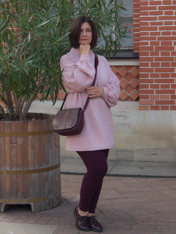 Пуловер «Розовое шампанское» от Natalia F