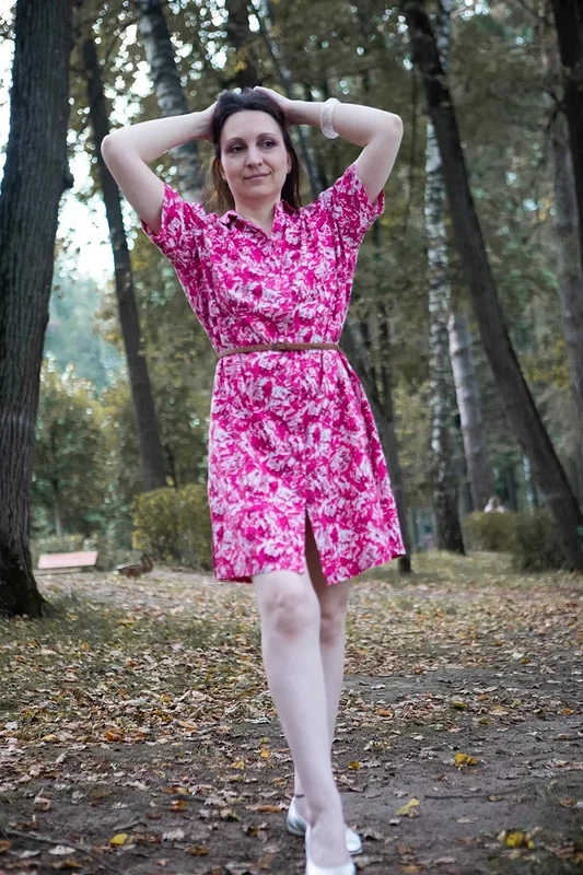 Платье-рубашка от Вера Шумская