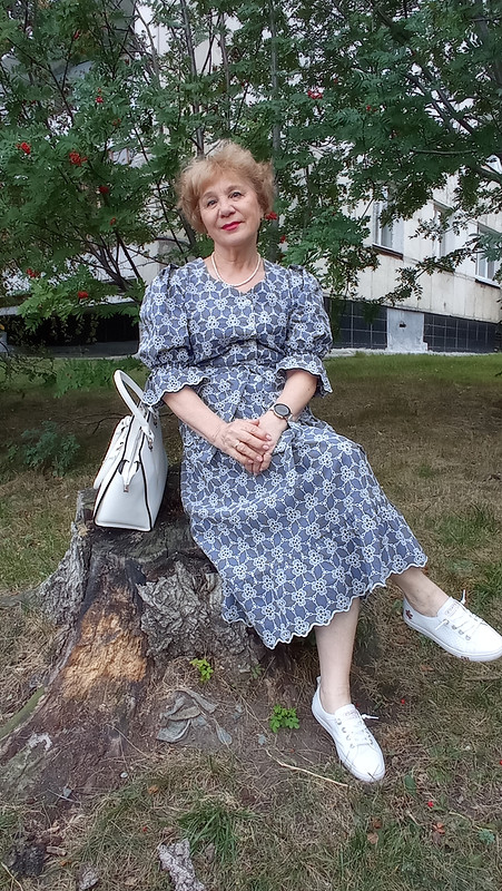 Платье «Последний летний день» от Любовь Петровна
