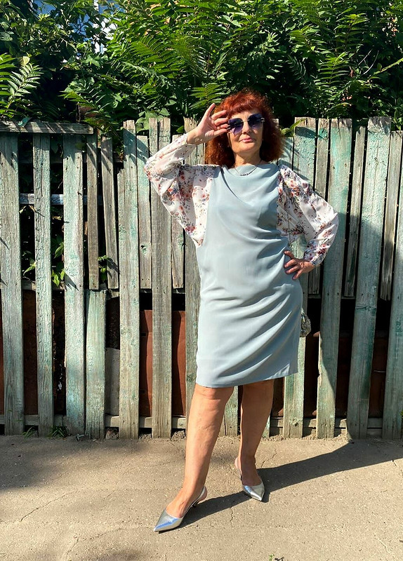 Платье «На контрастах» от Надежда Руденко