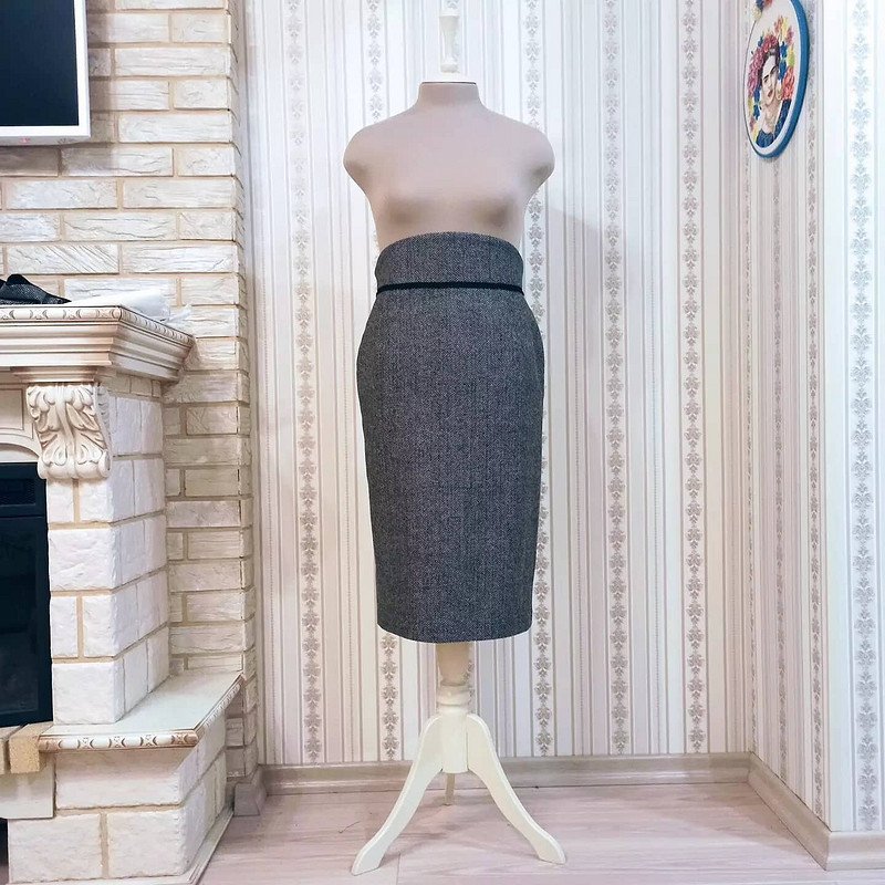 Super юбка с высокой талией и разрезом от MarSel
