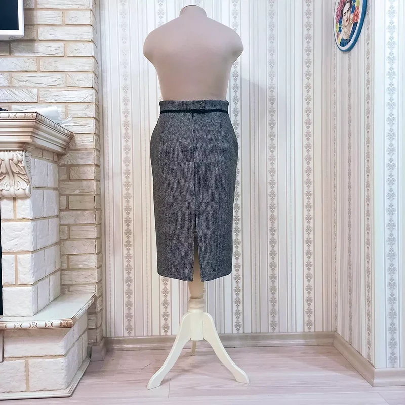 Super юбка с высокой талией и разрезом от MarSel
