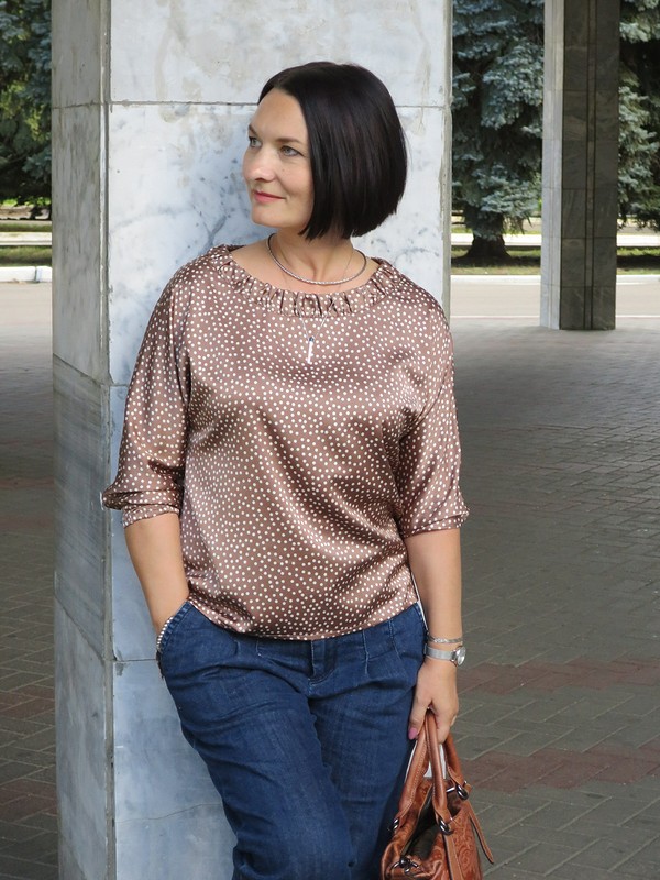 Блуза из шелка армани от Татьяна Яковенко