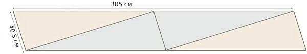 Двухцветный шерстяной шарф с узором из треугольников: мастер-класс