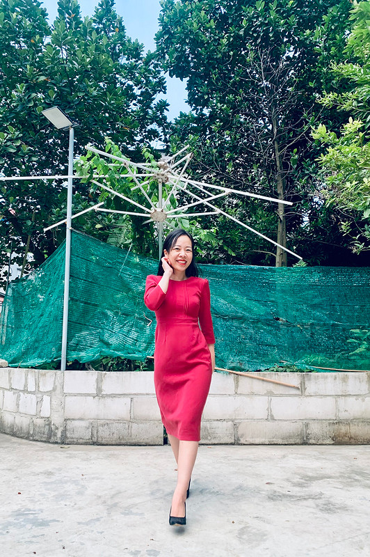 Платье «Lovely office look» от Binh Ngo