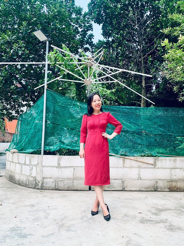 Платье «Lovely office look» от Binh Ngo