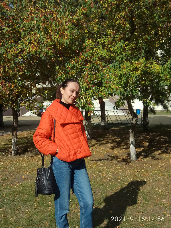 Куртка «Начнем осень ярко» от Дафна