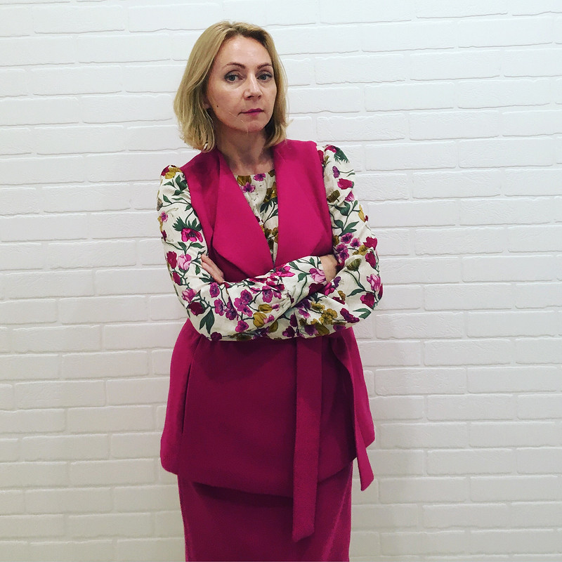 Блуза к розовому костюму от SvetlanaNaumova