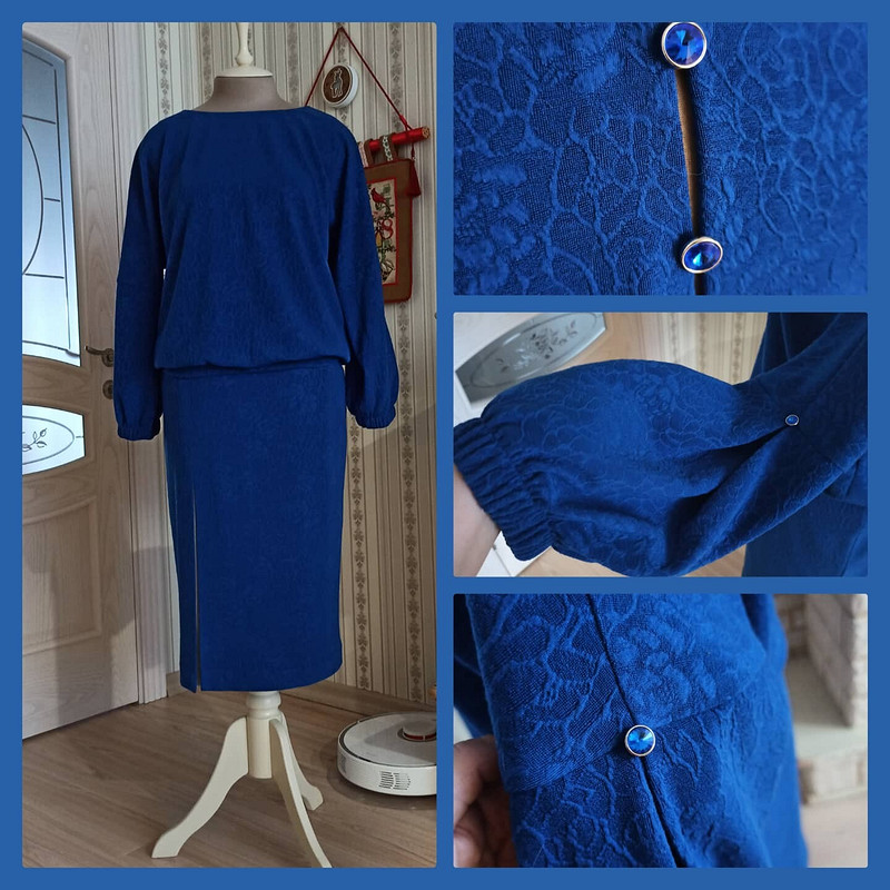 «Клематис» - костюм (два джемпера и юбка) от MarSel