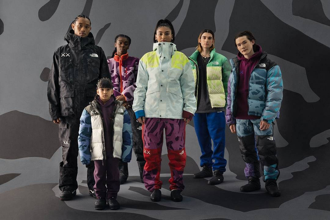 Вещи The North Face станут холстами для художника Kaws