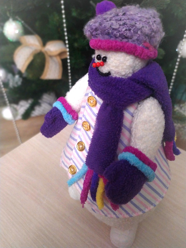 Романыч - необычный снеговик! от Елена Егорченко
