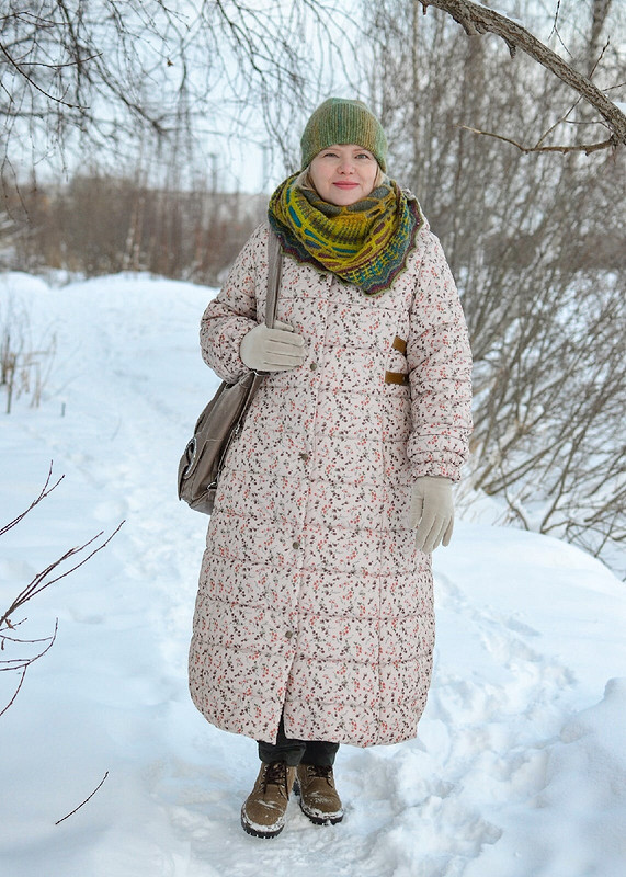 Зимнее женское пальто