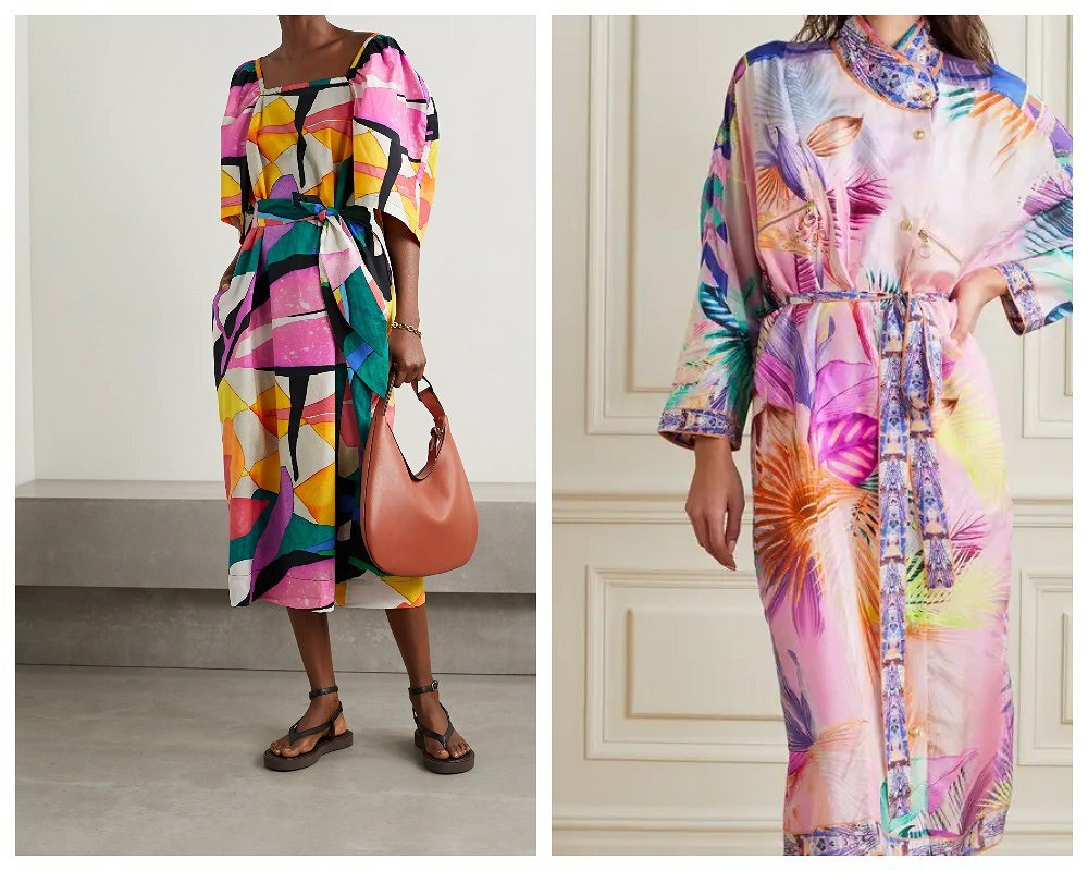 Одежда как искусство: тренд 2022 — интересные сочетания цветов и арт-принты