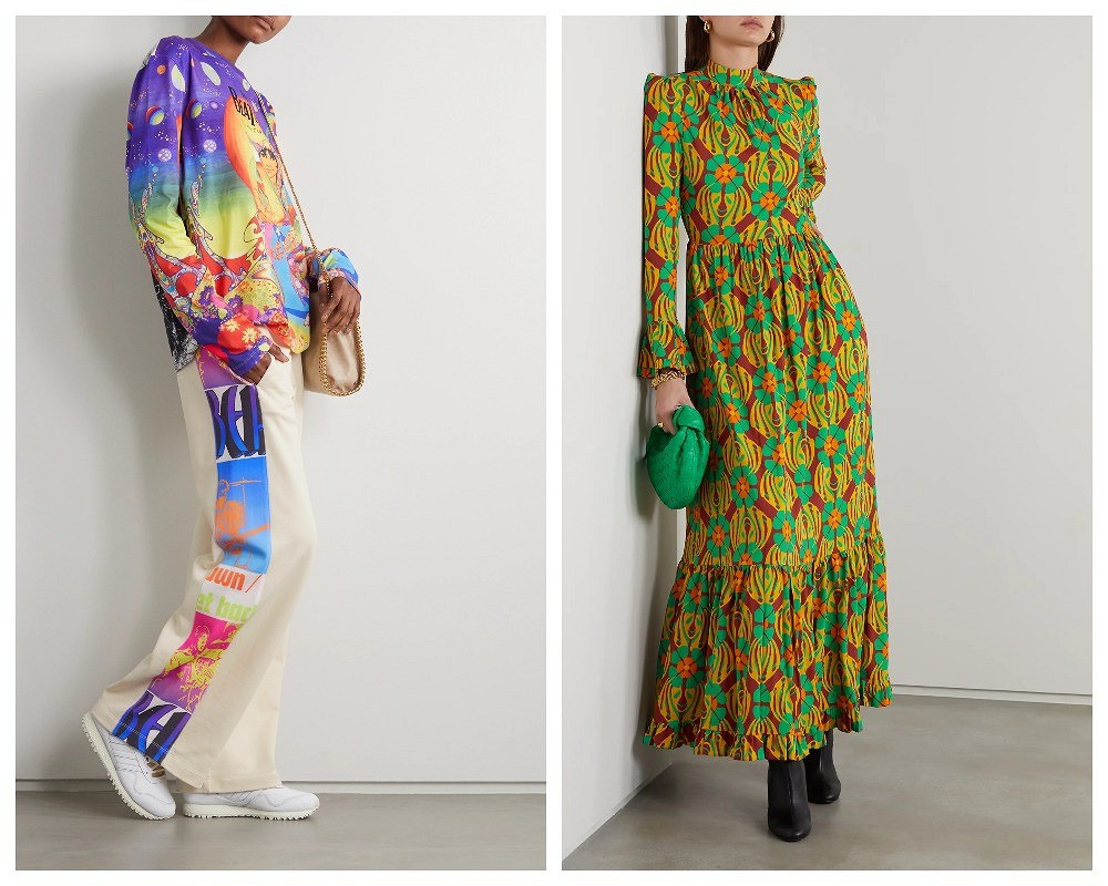 Одежда как искусство: тренд 2022 — интересные сочетания цветов и арт-принты